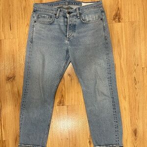 rag & bone Standard Issue Fit 2 Slim Denim with Rolled Cuff